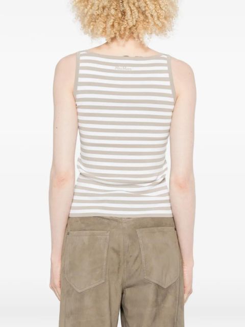 Max Mara Cippo striped top - Neutrals