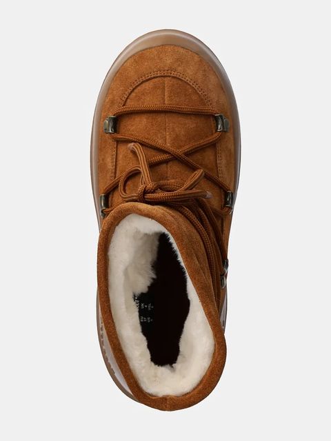 Moon Boot śniegowce zamszowe MB LUNA BOOT SUEDE
