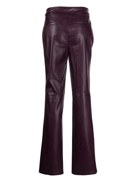 Simkhai Dahlia straight-leg trousers - Red - zdjęcie produktu nr 2