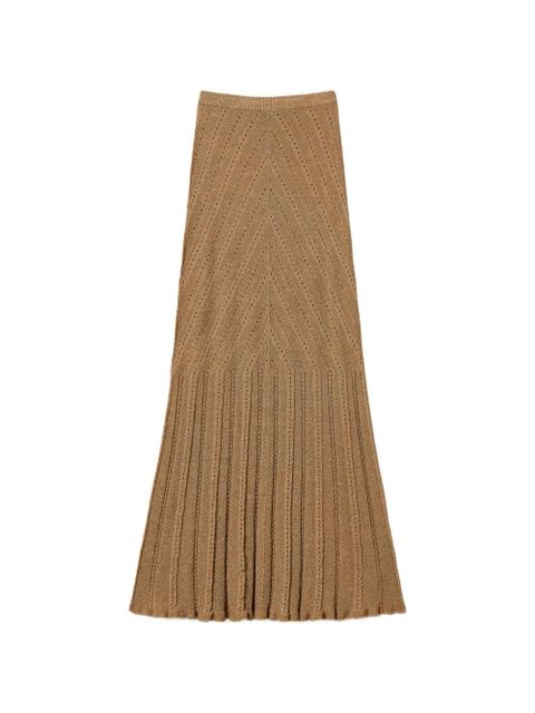 TWINSET knitted maxi skirt - Brown - zdjęcie produktu nr 1