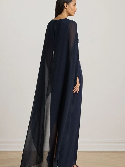 Lauren Ralph Lauren sukienka kolor granatowy mini prosta 253951606 - zdjęcie produktu nr 2