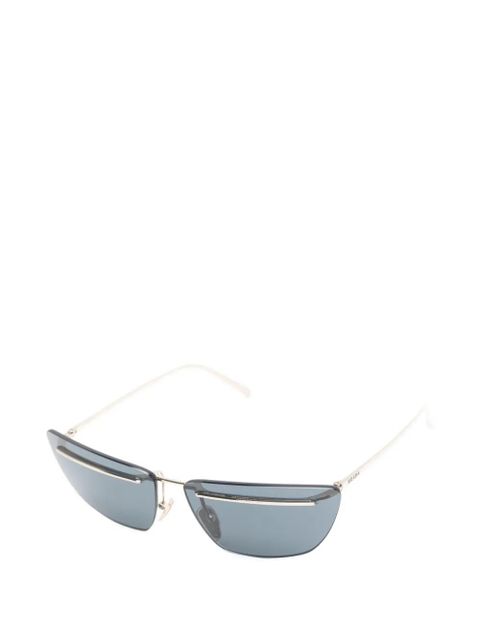 Prada Eyewear geometric-frame sunglasses - Gold - zdjęcie produktu nr 2