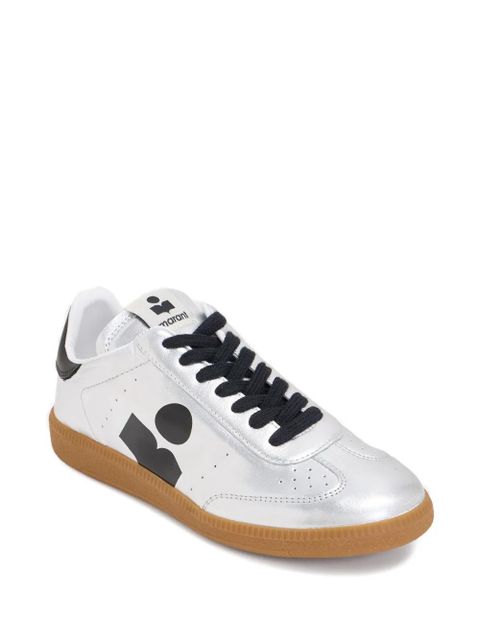 ISABEL MARANT Kaycee lace-up sneakers - Silver - zdjęcie produktu nr 2