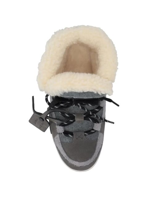 Off-White shearling boots - Grey - zdjęcie produktu nr 2