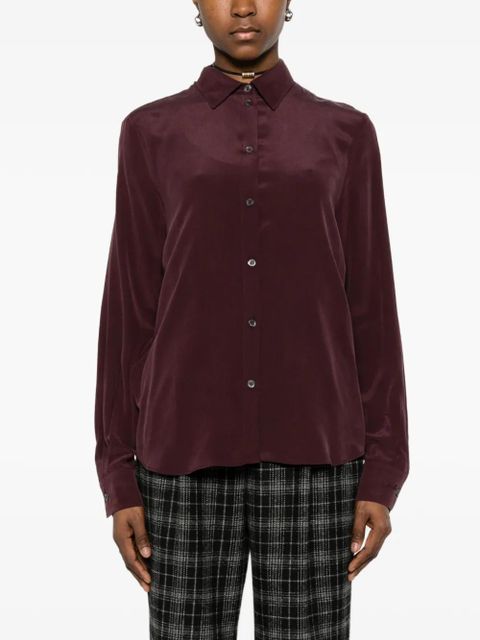 PINKO Crackers buttoned shirt - Purple