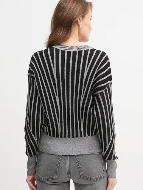 Dkny sweter SWEATERS damski kolor czarny lekki P5MSDZ52 - zdjęcie produktu nr 2