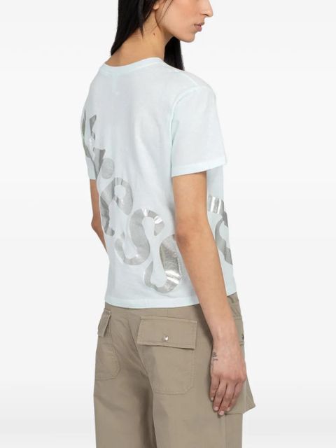 Gimaguas Don't slogan-print T-shirt - Blue