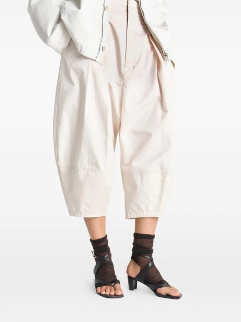 LEMAIRE thong heeled sandals - Black