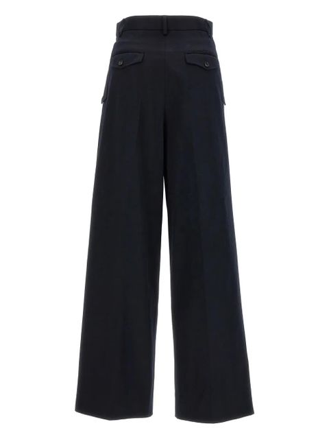 Lanvin wide-leg trousers - Blue - zdjęcie produktu nr 2