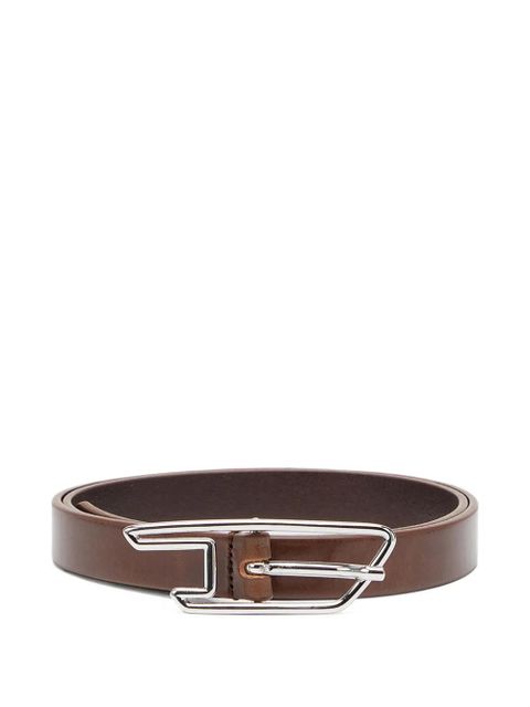 Diesel D-shaped buckle belt - Brown - zdjęcie produktu nr 1