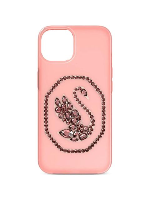 Swarovski swan-embellished phone case 13 - Pink - zdjęcie produktu nr 1