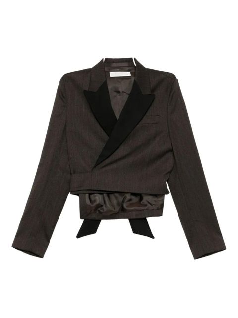 OUR LEGACY Wrap blazer - Brown