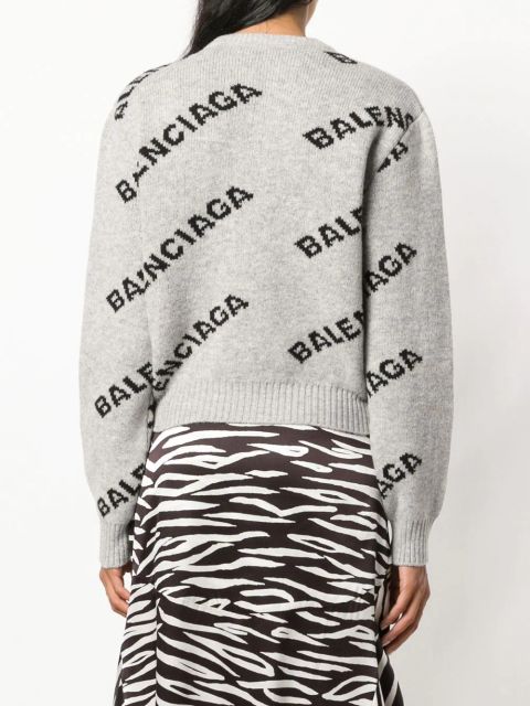 Balenciaga logo sweater - Grey
