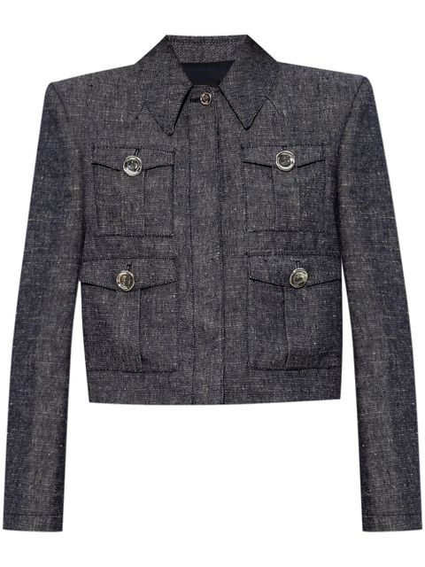 Givenchy 4G cropped jacket - Blue - zdjęcie produktu nr 1
