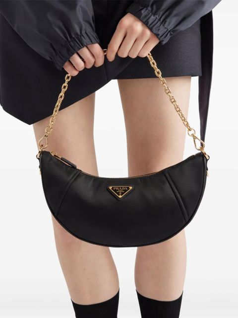 Prada Demi-Lune shoulder bag - Black - zdjęcie produktu nr 2