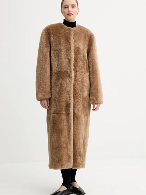 Stand Studio płaszcz Gracelyn kolor brązowy 66578-9415