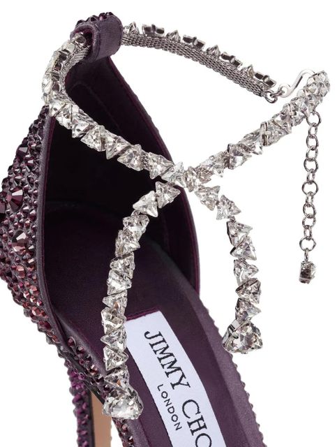 Jimmy Choo 100mm Stevie pumps - Purple