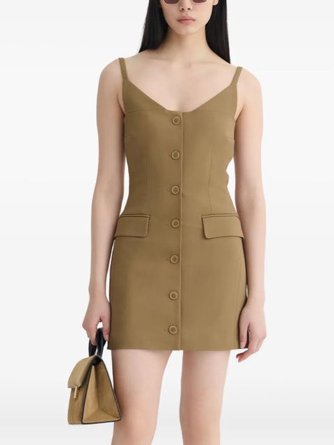 Nanushka Peitho tailored mini dress - Brown - zdjęcie produktu nr 2