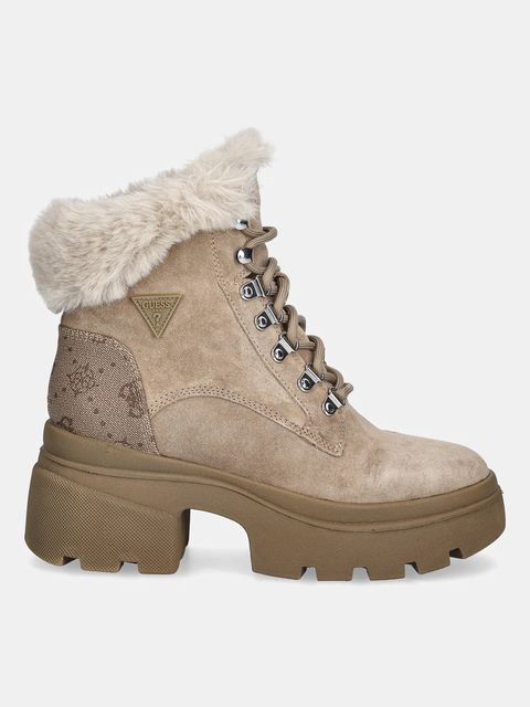 Guess workery zamszowe YARELI - zdjęcie produktu nr 1