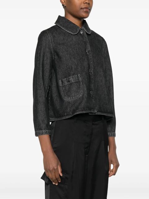 Ba&Sh Miny denim jacket - Black