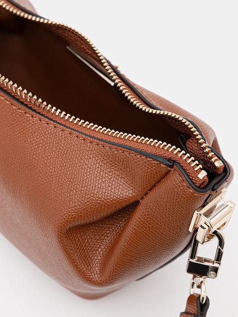 Guess torebka AMORETTE kolor brązowy HWBG78 98170