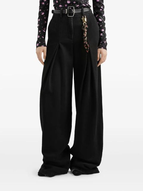 Dolce & Gabbana pleated jeans - Black