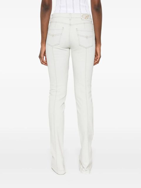 Blumarine skinny jeans - Neutrals