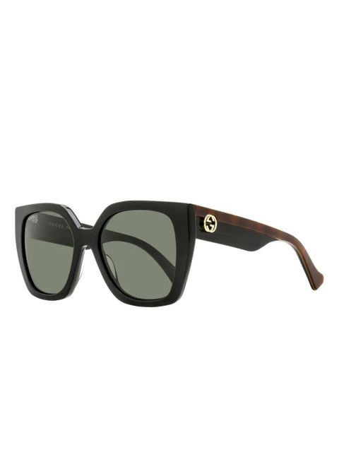Gucci Eyewear cat-eye sunglasses - Black - zdjęcie produktu nr 2