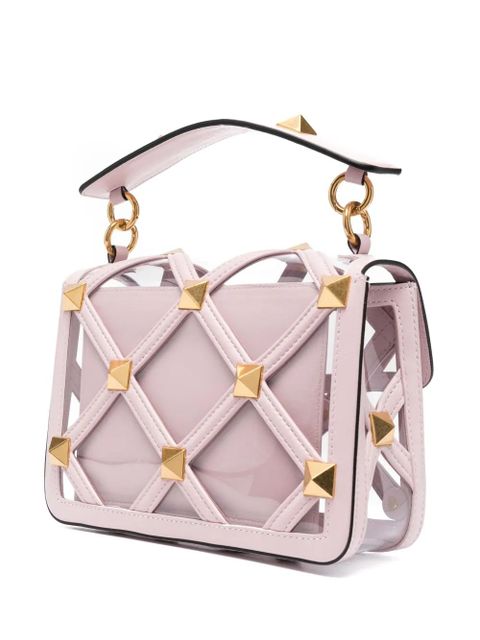 Valentino Garavani medium Roman Stud cross body bag - Pink