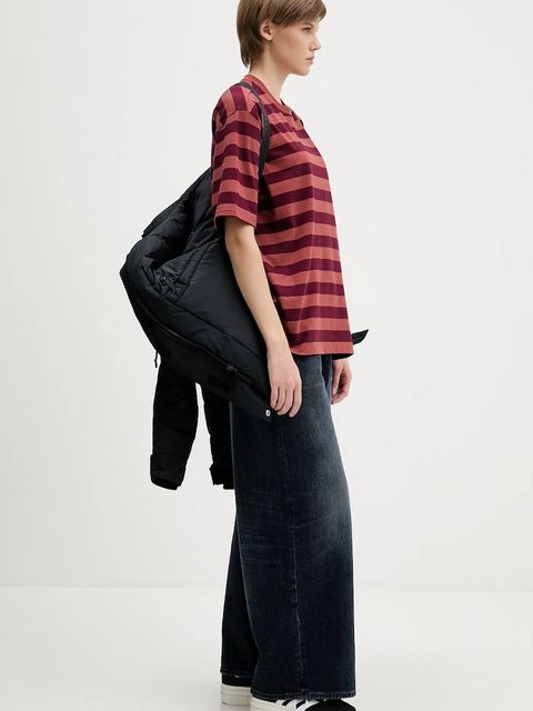 Converse kurtka kolor czarny zimowa CVW5J005