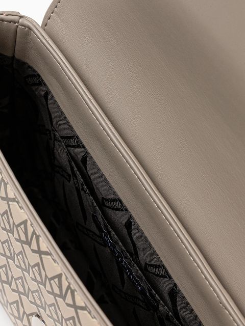 Armani Exchange torebka kolor beżowy XW001596 AF17145