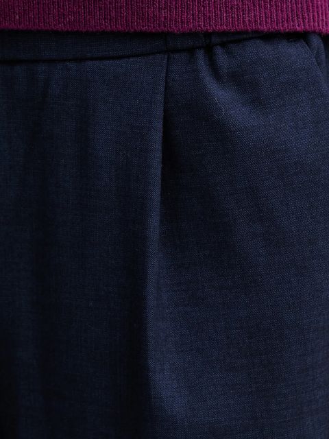 United Colors of Benetton spodnie damskie kolor granatowy 4962DF079