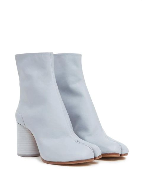 Maison Margiela Tabi 80mm leather ankle boots - Blue - zdjęcie produktu nr 2