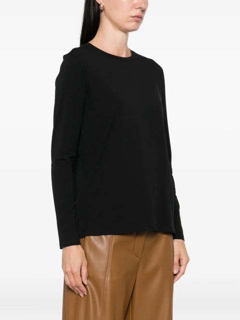 Max Mara long-sleeve top - Black