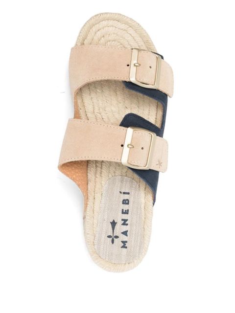 Manebi suede slides - Neutrals - zdjęcie produktu nr 2