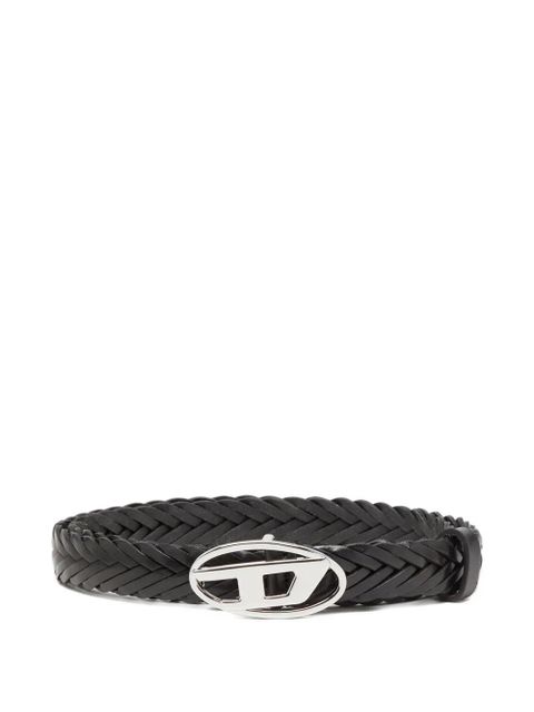 Diesel B-1dr 20 braided belt - Black - zdjęcie produktu nr 1