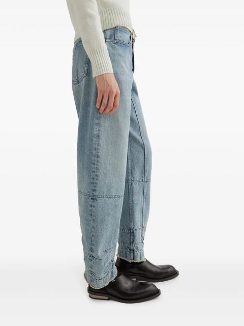 Jil Sander tapered-leg jeans - Blue