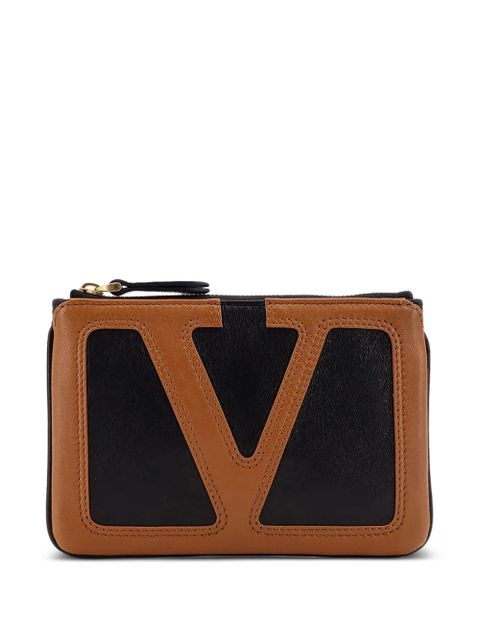 Valentino Garavani Viva Superstar zip-fastening leather wallet - Black - zdjęcie produktu nr 1