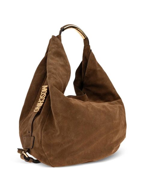 Moschino Handle Me ring-handle shoulder bag - Brown