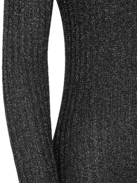 The Frankie Shop Solana buttoned polo top - Grey