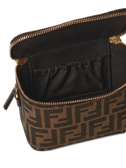 FENDI Vanity FF-pattern top-handle shoulder bag - F1GL7