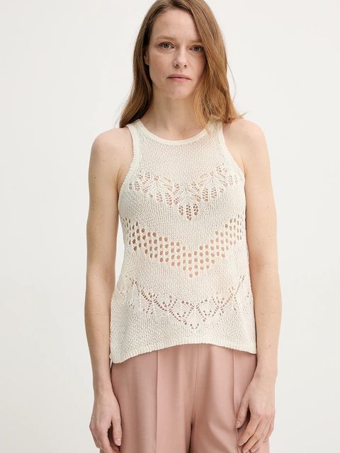 AERON top KISMET kolor beżowy TO479573 - zdjęcie produktu nr 1