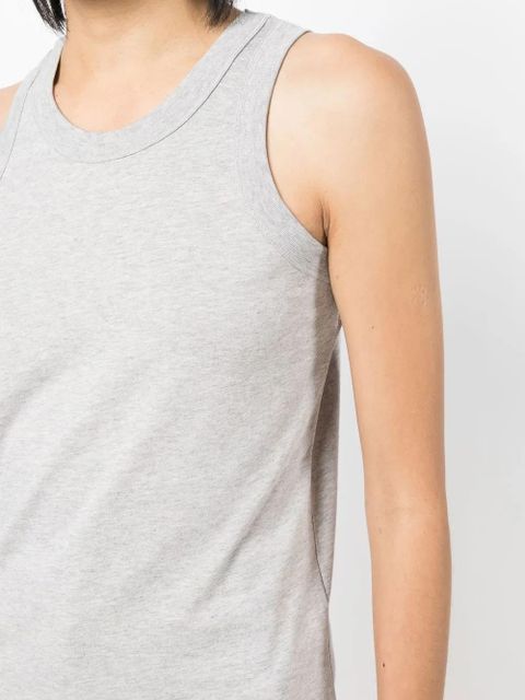 LouLou de Saison round-neck cotton tank top - Grey