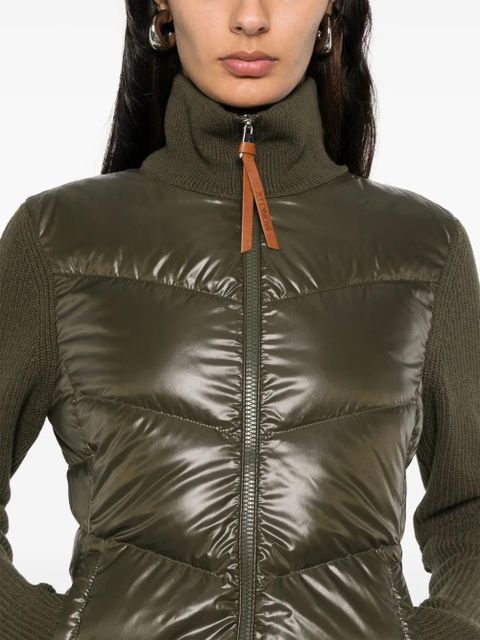 Moncler panelled jacket - Green
