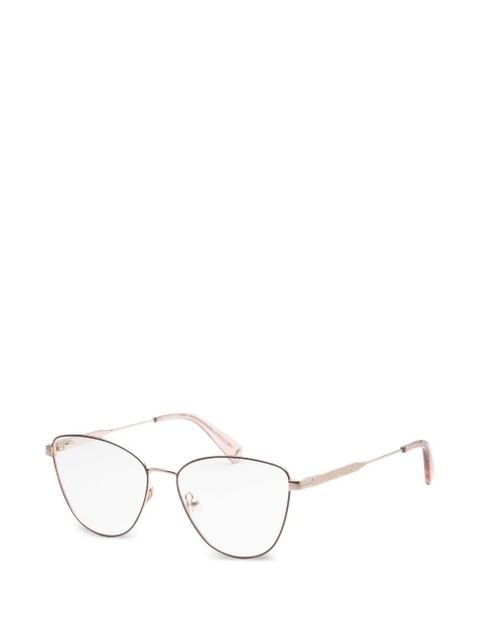 Longchamp geometric frame glasses - Pink - zdjęcie produktu nr 1