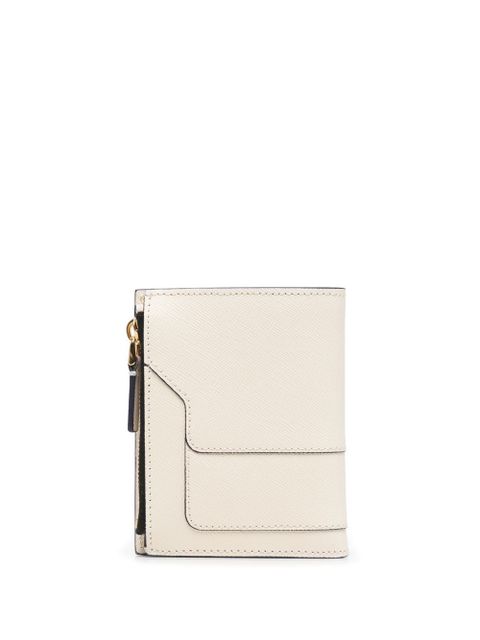 Marni logo-stamp leather wallet - Neutrals - zdjęcie produktu nr 2