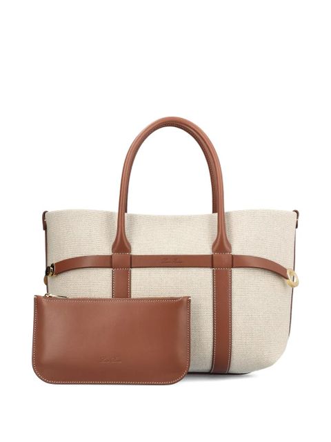 Loro Piana small Ghiera shoulder bag - Neutrals