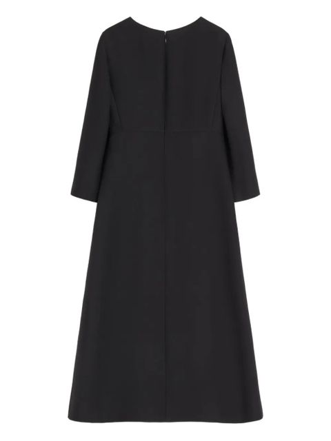 Valentino Garavani rhinestone-embroidered midi dress - Black - zdjęcie produktu nr 2