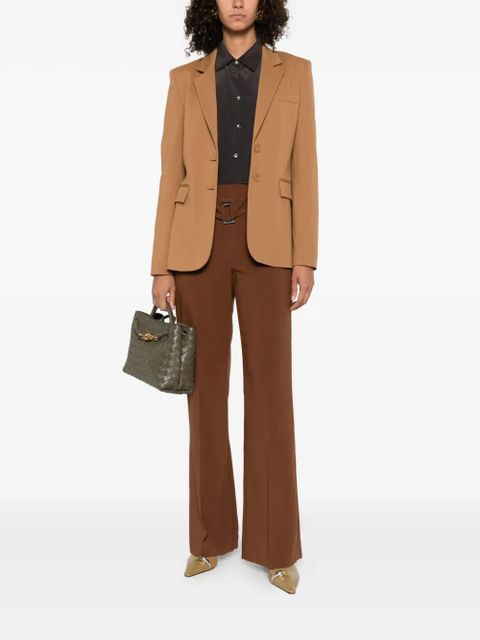 PINKO notched-lapel blazer - Brown