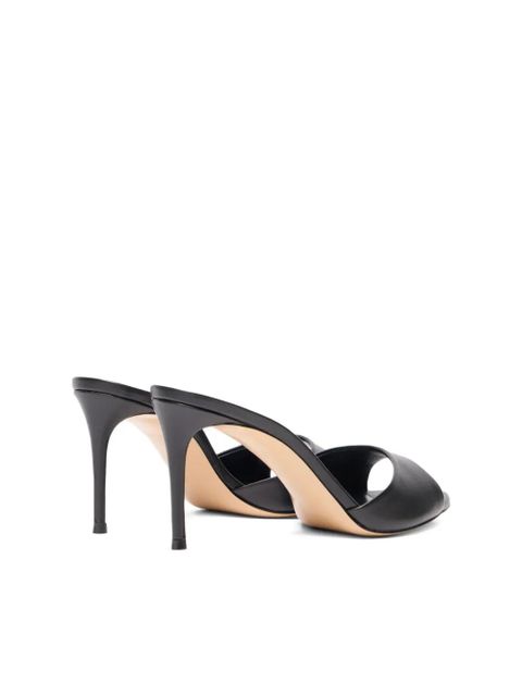 Casadei 80mm Julia mules - Black